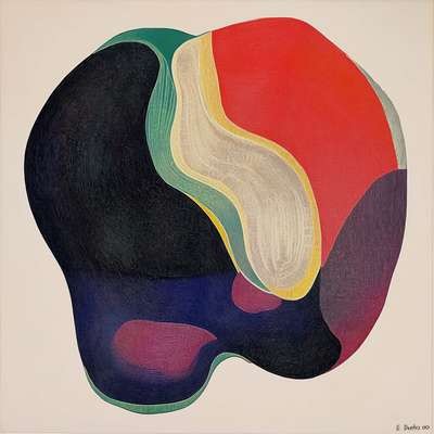 Orphist Manifold #2 - Original geometric art print by Edmund Dantes Studio