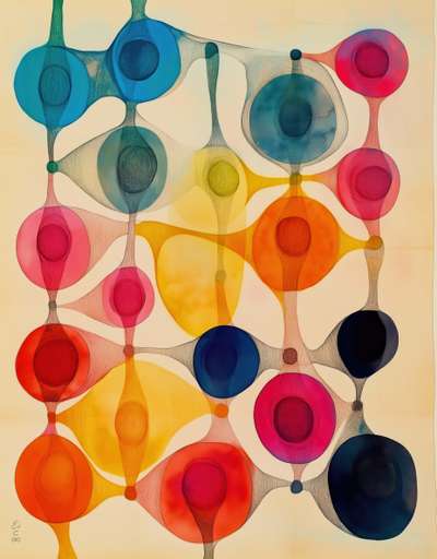 Perspicuity - contemporary abstract art - featuring varied - evoking contemplative by Edmund Dantes Studio