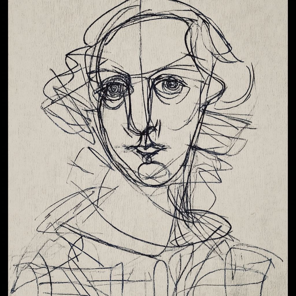 Sketch accompanying the recording